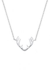 Elli Damski wisiorek z porożem renifera w srebrze próby 925 Sterling Silver Naszyjniki 1 ct. Szare naszyjniki damskie Elli, srebrne. Za 190.39 zł.