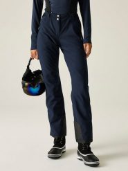 Dare 2b Spodnie narciarskie "Diminish" w kolorze granatowym rozmiar: 36. Niebieskie spodnie dresowe damskie Dare 2b, m, bez wzorów. Za 254.14 zł.