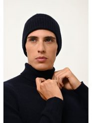 Perfect Cashmere Kaszmirowa czapka "Cleo" w kolorze czarnym rozmiar: onesize. Czarne czapki damskie Perfect Cashmere, bez wzorów, z kaszmiru. Za 183.59 zł.