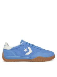Converse Sneakersy Run Star Trainer A11504C Niebieski. Niebieskie obuwie sportowe damskie Converse, ze skóry, bez zapięcia. Za 259.99 zł.