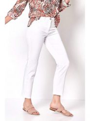 Relaxed by TONI Dżinsy - Slim fit - w kolorze białym rozmiar: W24. Białe jeansy damskie Relaxed by TONI. Za 92.21 zł.