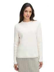 CARTOON Sweter w kolorze kremowym rozmiar: 38. Brązowe swetry klasyczne damskie Cartoon, ze splotem, bez kołnierzyka. Za 149.95 zł.