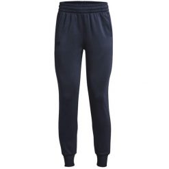 Spodnie dresowe dla kobiet Under Armour ARMOUR FLEECE JOGGER. Niebieskie spodnie dresowe damskie Under Armour, m, bez wzorów, z dresówki, trekkingowe. Za 249.99 zł.