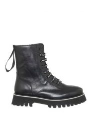 Patrizia Pepe Botki w kolorze czarnym rozmiar: 36. Czarne botki damskie Patrizia Pepe, bez obcasa, bez zapięcia. Za 543.99 zł.