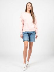Pepe Jeans Bluza "BO" | PL581186 | BO | Kobieta | Różowy. Czerwone bluzy damskie Pepe Jeans, m, bez wzorów, z bawełny, bez kaptura. W wyprzedaży za 179.00 zł.