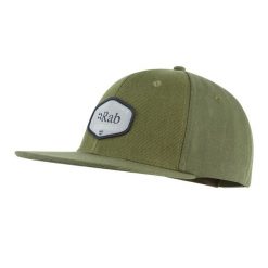 Czapka z daszkiem bawełniana Rab Axion Badge Cap. Czarne czapki z daszkiem damskie RAB, bez wzorów, z bawełny. Za 124.99 zł.