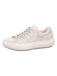 Legero Skórzane sneakersy "T4 Jump" w kolorze beżowo-białym rozmiar: 39. Białe obuwie sportowe damskie Legero, bez zapięcia. Za 259.74 zł.