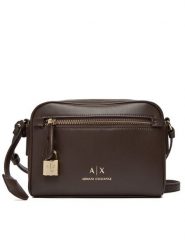 Armani Exchange Torebka XW000303 AF12040 U6304 Brązowy. Brązowe listonoszki damskie Armani Exchange, bez wzorów, ze skóry, bez dodatków. Za 569.99 zł.