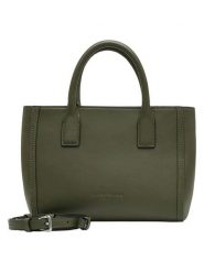 Liebeskind Berlin Skórzana torebka "Marigold" w kolorze khaki - 25 x 20 x 12 cm rozmiar: onesize. Brązowe torebki klasyczne damskie Liebeskind Berlin, z materiału, przez ramię, bez dodatków. Za 359.95 zł.
