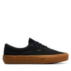 Tenisówki Vans. Czarne trampki damskie Vans, bez wzorów, bez zapięcia. Za 254.99 zł.