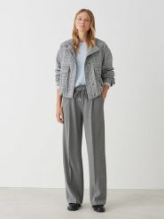 OPUS Kurtka przejściowa "Hemma" w kolorze błękitno-szarym rozmiar: 40. Niebieskie kurtki damskie Opus, bez wzorów, bez kaptura. Za 308.45 zł.