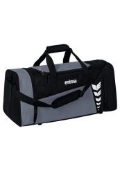 Torba sportowa Erima Six Wings. Czarne torby sportowe Erima, bez wzorów, z poliesteru. Za 119.99 zł.