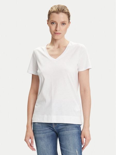JOOP! T-Shirt 58 253JE58Tero 30049368 Biały Regular Fit. Białe t-shirty damskie Joop!, bez wzorów, z bawełny, bez kołnierzyka. Za 149.99 zł.