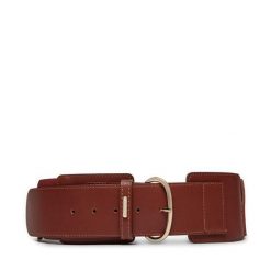 Pasek Damski Guess. Brązowe paski damskie Guess, z aplikacjami. Za 299.99 zł.