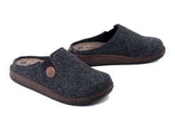 INBLU NL-10 025 szary, kapcie damskie. Szare kapcie damskie Inblu, z tkaniny. Za 101.90 zł.