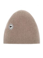 Eisbär Czapka "Senen" w kolorze jasnobrązowym rozmiar: onesize. Brązowe czapki damskie Eisbär, z aplikacjami, z kaszmiru. Za 181.76 zł.