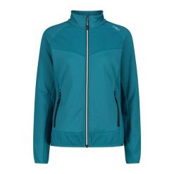 Bluza damska turystyczna CMP 34E2966. Niebieskie bluzy damskie CMP, xs, bez wzorów, z tkaniny, z kapturem. Za 302.05 zł.