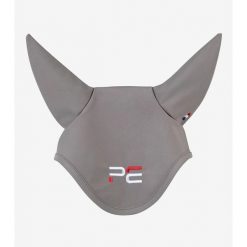 Czapka z muchą dla koni Premier Equine Atlas. Szare czapki damskie PREMIER EQUINE, bez wzorów. Za 228.00 zł.