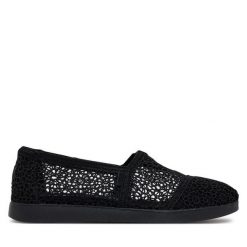 Baleriny Toms. Czarne balerinki damskie TOMS, bez wzorów. Za 259.99 zł.