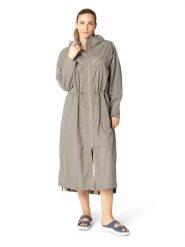 Ilse Jacobsen Płaszcz przeciwdeszczowy w kolorze jasnobrązowym rozmiar: 40. Brązowe płaszcze damskie Ilse Jacobsen, bez wzorów, bez kaptura. Za 173.99 zł.