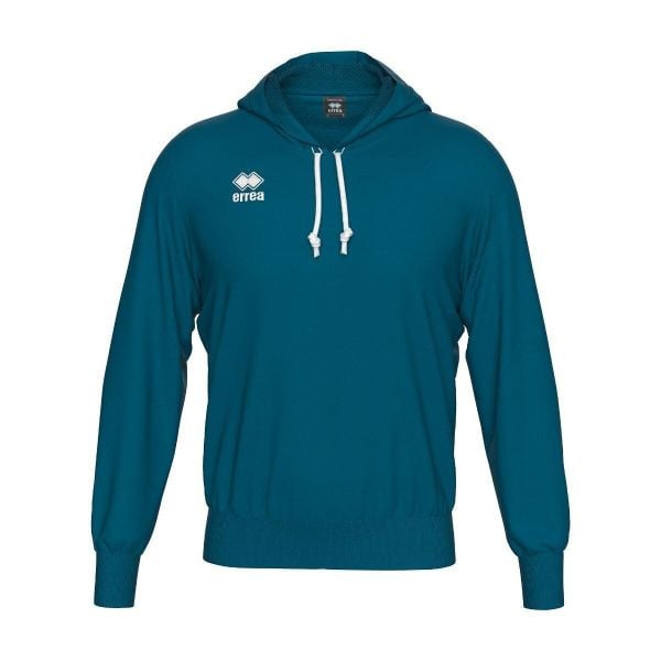 Bluza z kapturem Errea Jonas. Niebieskie bluzy damskie ERREA, l, bez wzorów, z poliesteru, z kapturem. Za 201.00 zł.