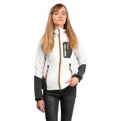 Kurtka Ocieplana Damska Dahlgren. Szare kurtki damskie Icepeak, bez wzorów, z puchu, bez kaptura. Za 816.99 zł.