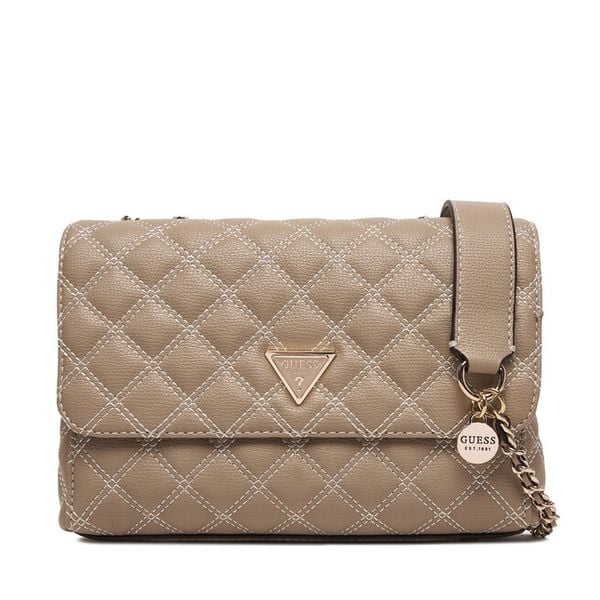 Torebka Guess. Brązowe torebki klasyczne damskie Guess, bez dodatków. Za 589.99 zł.