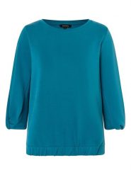 More & More Bluza w kolorze turkusowym rozmiar: 36. Niebieskie bluzy damskie More & More, bez wzorów, bez kaptura. Za 100.99 zł.