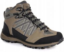 Buty trekkingowe damskie Lady Samaris Md II Regatta. Brązowe obuwie trekkingowe damskie Regatta, z materiału, bez zapięcia. Za 366.24 zł.