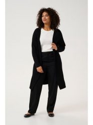 KAFFE curve Kardigan w kolorze czarnym rozmiar: M. Czarne kardigany damskie KAFFE curve, m, bez wzorów. Za 113.10 zł.