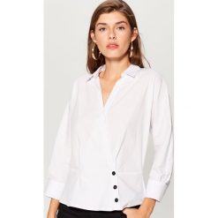 Koszula kimono - Biały. Białe koszule damskie Mohito. W wyprzedaży za 69.99 zł.