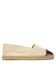 Castañer Espadryle Katty 025704 Beżowy. Brązowe espadryle damskie Castañer, bez wzorów, z materiału, bez obcasa. Za 369.99 zł.