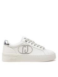 Liu Jo Sneakersy Silvia BF4023 PX179 Biały. Białe obuwie sportowe damskie Liu Jo, ze skóry, bez zapięcia. Za 579.99 zł.