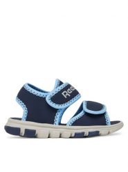Reebok Sandały CP92-26028(III)CH Granatowy. Niebieskie sandały chłopięce Reebok, z syntetyku, bez zapięcia. Za 89.99 zł.