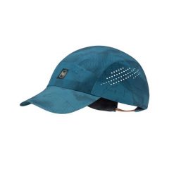 Czapka z daszkiem Buff Coolnet UV Pack Speed Cap. Niebieskie czapki z daszkiem damskie Buff, bez wzorów, z elastanu. Za 189.90 zł.