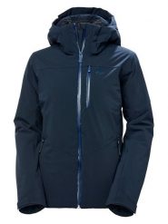 Helly Hansen Kurtka narciarska "Alphelia" w kolorze granatowym rozmiar: L. Niebieskie kurtki sportowe damskie Helly Hansen, l, bez wzorów, z materiału, bez kaptura. Za 786.95 zł.