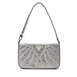 Torebka Guess. Szare torebki klasyczne damskie Guess, bez dodatków. Za 399.99 zł.