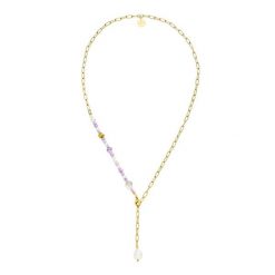 Purelei Purelei Naszyjnik Aina Naszyjniki 1 ct Damski. Czerwone naszyjniki damskie Purelei, pozłacane. Za 130.69 zł.