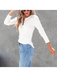 Milan Kiss Koszulka w kolorze kremowym rozmiar: XL. Brązowe koszulki damskie Milan Kiss, xl, bez wzorów, bez kołnierzyka, bez ramiączek. Za 130.99 zł.