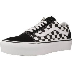 Damskie trampki na co dzień Vans VN0A3B3UHRK1 Kobieta. Czarne trampki damskie Vans, bez wzorów, bez zapięcia. Za 264.99 zł.