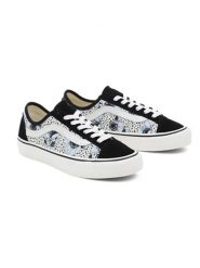 Vans Sneakersy "Decon VR3" w kolorze biało-czarno-błękitnym rozmiar: 36,5. Czarne obuwie sportowe damskie Vans, z materiału, bez zapięcia. Za 158.47 zł.