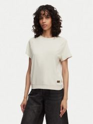 G-Star Raw T-Shirt Reglan D24512-D976 Kremowy Regular Fit. Białe t-shirty damskie G-Star Raw, s, bez wzorów, z bawełny, bez kołnierzyka. Za 179.99 zł.