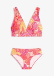 Bikini z wycięciami (komplet 2-cz.). Bikini bonprix, bez wzorów. Za 99.99 zł.