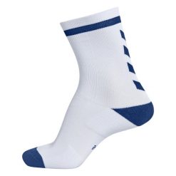 Skarpety sportowe dla dorosłych Hummel Elite Indoor Sock Low. Niebieskie skarpetki damskie Hummel, bez wzorów. Za 40.00 zł.