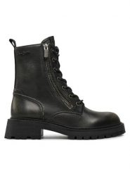 Pepe Jeans Trapery Kane PLS50548 Czarny. Czarne trapery damskie Pepe Jeans, z jeansu, bez zapięcia. Za 829.99 zł.