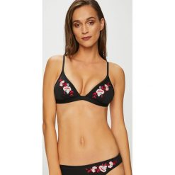 Seafolly - Biustonosz kąpielowy Eastern Rose. Czerwone bikini Seafolly, z haftami, z dzianiny. Za 289.90 zł.