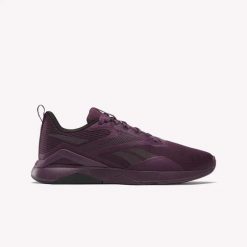 Buty sportowe damskie Reebok Nanoflex TR 2.0 treningowe sneakersy (100204607). Fioletowe obuwie trekkingowe damskie Reebok, bez zapięcia. Za 269.00 zł.