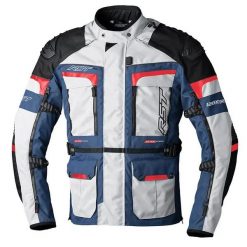 Damska kurtka motocyklowa RST Pro Series Adventure-X CE. Niebieskie kurtki damskie RST, l, bez wzorów, z materiału, bez kaptura. Za 931.50 zł.