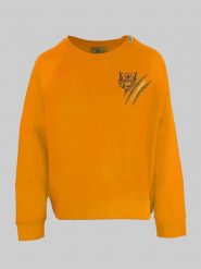 Plein Sport Bluza w kolorze pomarańczowym rozmiar: S. Pomarańczowe bluzy damskie Plein Sport, s, bez wzorów, z bawełny, bez kaptura. Za 188.85 zł.