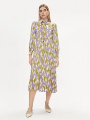 Liu Jo Sukienka koszulowa CA4360 TS555 Kolorowy Regular Fit. Sukienki damskie Liu Jo, bez wzorów, z syntetyku, bez ramiączek. Za 639.99 zł.